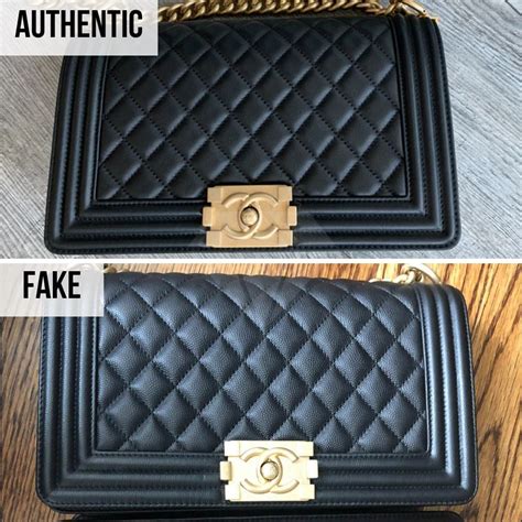 chanel le boy bag real vs fake|chanel boys bag.